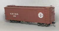 (image for) HOn3 Wood Box Car Kit (New and Improved)