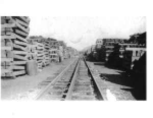 (image for) Pennsylvania Railroad Tie Plant, Dual-Gauge Track