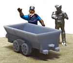 (image for) HO Scale Tapered Side Mine Car