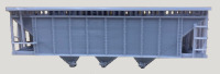(image for) EBT Three-Bay Hopper Cars