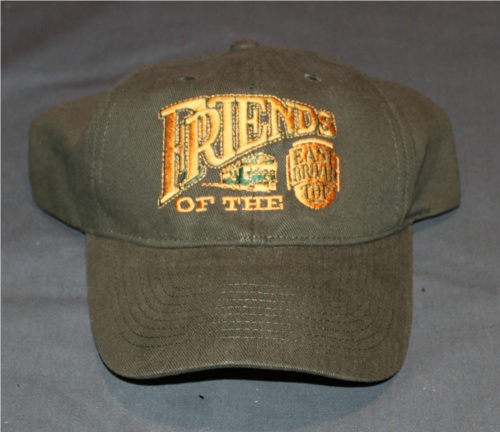 (image for) FEBT Logo Cap, green with gold M-1 style logo