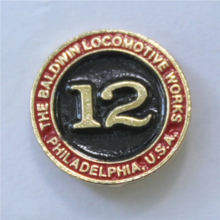 (image for) EBT Locomotive No. 12 Jewelry Pin