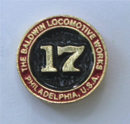 (image for) EBT Locomotive No. 17 Jewelry Pin