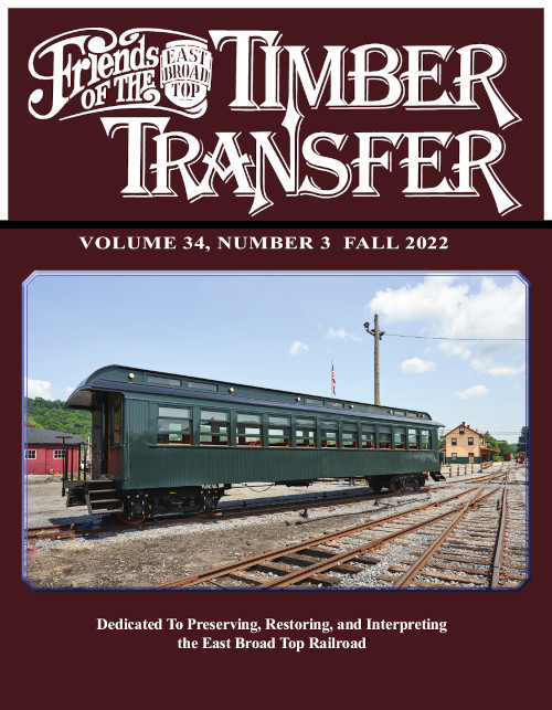 (image for) Timber Transfer Vol. 34, No. 3, Fall 2022 (printed)