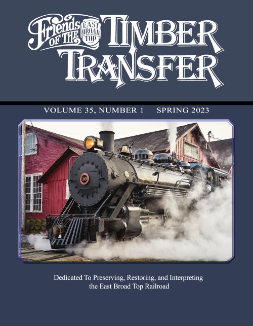 (image for) Timber Transfer Vol. 35, No. 1, Spring 2023 (printed)