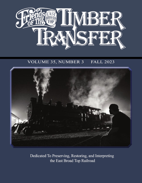 (image for) Timber Transfer Vol. 35, No. 3, Fall 2023 (printed)