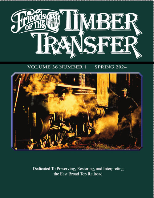 (image for) Timber Transfer Vol. 36, No. 1, Spring 2024 (printed)