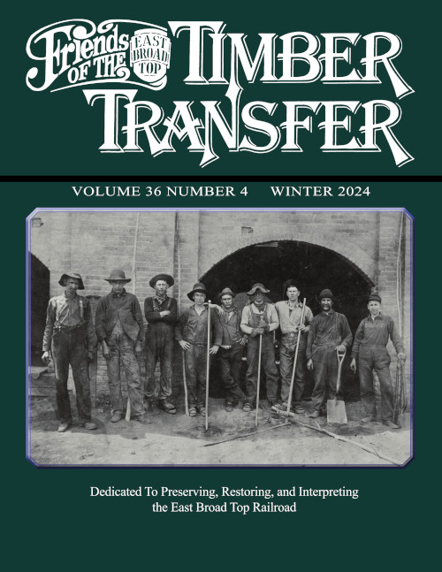 (image for) Timber Transfer Vol. 36, No. 4, Winter 2024 (printed)