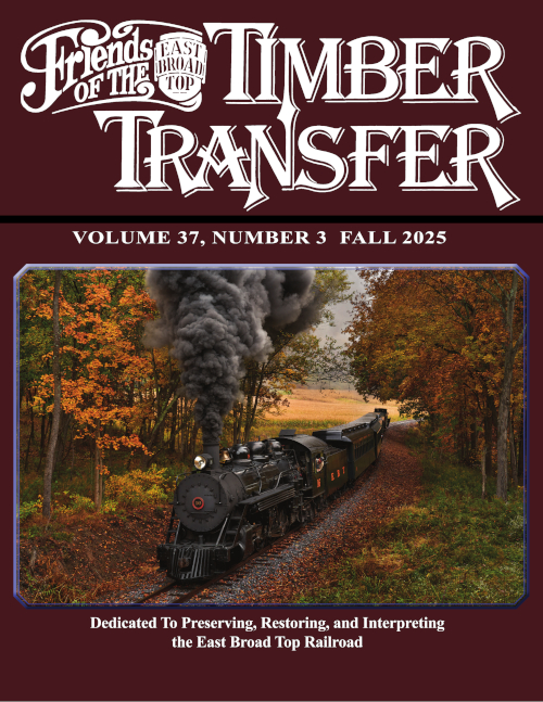 (image for) Timber Transfer Vol. 37, No. 3, Fall 2025 (printed)