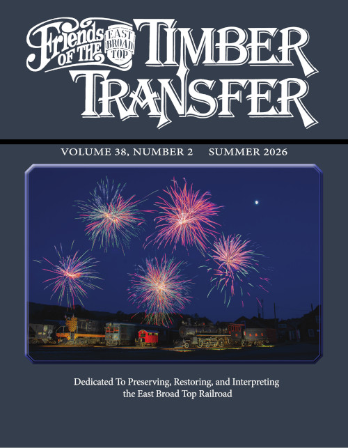 (image for) Timber Transfer Vol. 38, No. 2, Summer 2026 (printed)