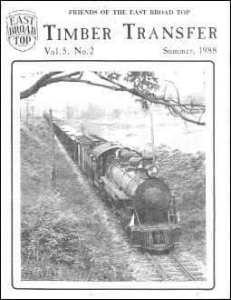 (image for) Timber Transfer Vol. 5 No. 2, Summer 1988