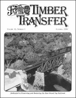 (image for) Timber Transfer Vol. 16 No. 1, Summer 1999