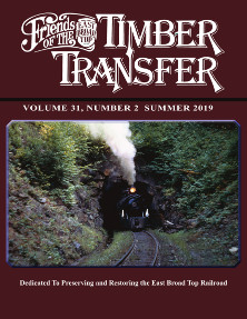 (image for) Timber Transfer Vol. 31 No. 2, Summer 2019 (printed)