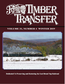 (image for) Timber Transfer Vol. 31 No. 4, Winter 2019 (printed)