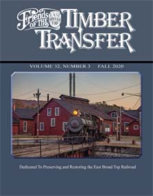 (image for) Timber Transfer Vol. 32, No. 3, Fall 2020 (printed)