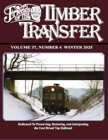 (image for) Timber Transfer Vol. 37, No. 4, Winter 2025 (printed)